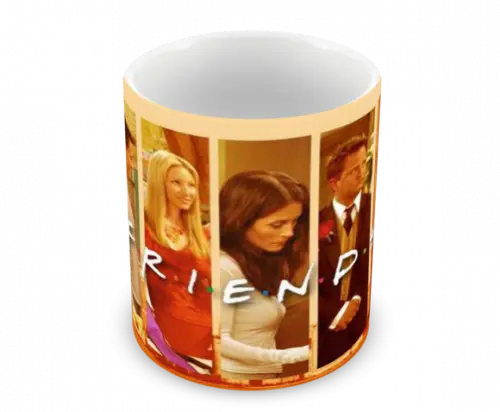 Caneca Polímero Seriado Friends Personalizada