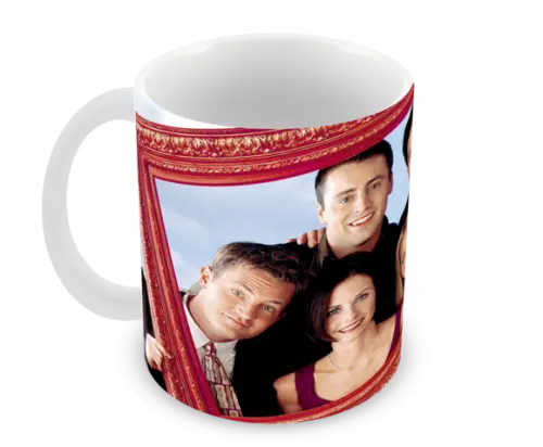 Caneca Polímero Seriado Friends Personalizada