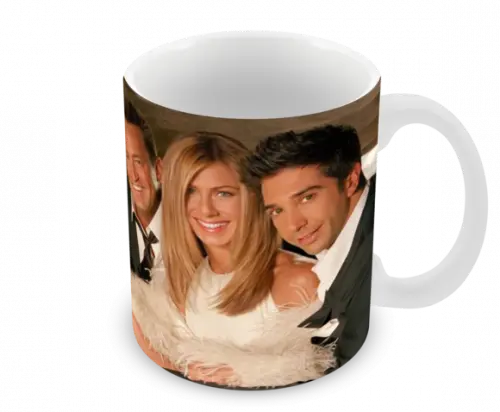 Caneca Polímero Seriado Friends Personalizada