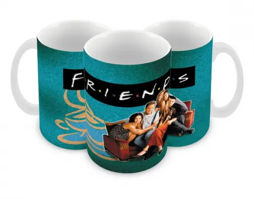 Caneca Polímero Seriado Friends Personalizada