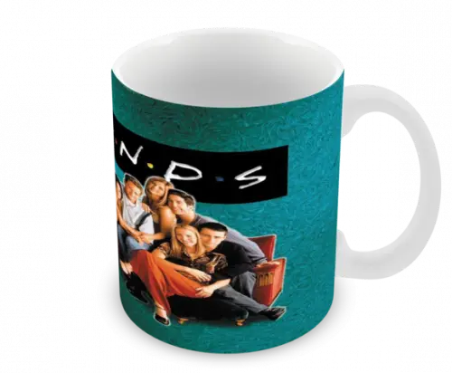 Caneca Polímero Seriado Friends Personalizada