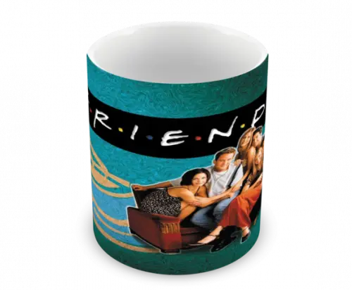 Caneca Polímero Seriado Friends Personalizada