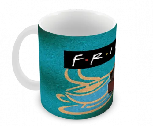 Caneca Polímero Seriado Friends Personalizada