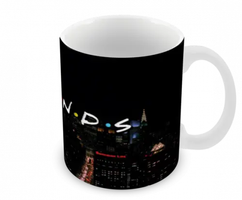Caneca Polímero Seriado Friends Personalizada