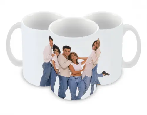 Caneca Polímero Seriado Friends Personalizada