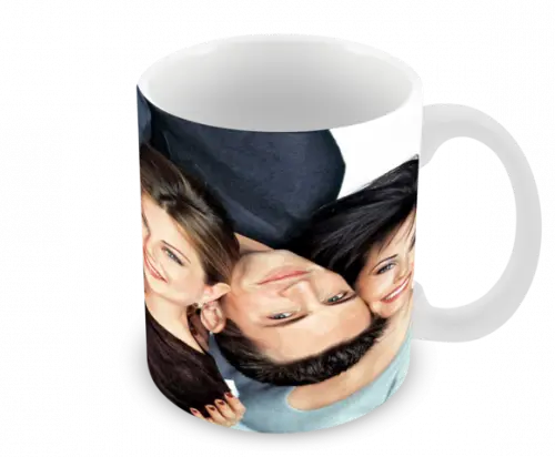 Caneca Polímero Seriado Friends Personalizada