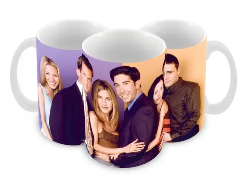 Caneca Polímero Seriado Friends Personalizada
