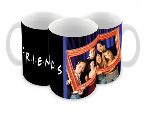 Caneca Polímero Seriado Friends Personalizada