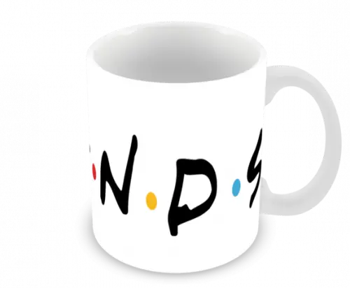 Caneca Polímero Seriado Friends Personalizada