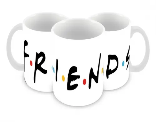 Caneca Polímero Seriado Friends Personalizada