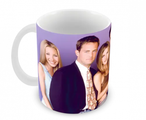 Caneca Polímero Seriado Friends Personalizada