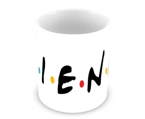 Caneca Polímero Seriado Friends Personalizada