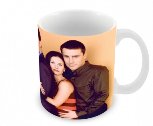 Caneca Polímero Seriado Friends Personalizada