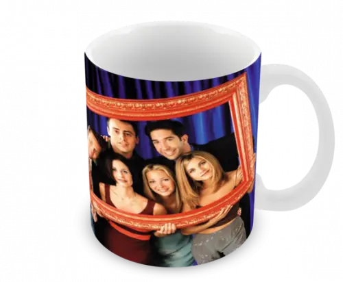 Caneca Polímero Seriado Friends Personalizada
