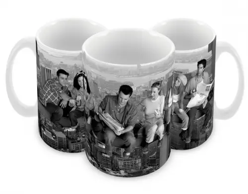 Caneca Polímero Seriado Friends Personalizada