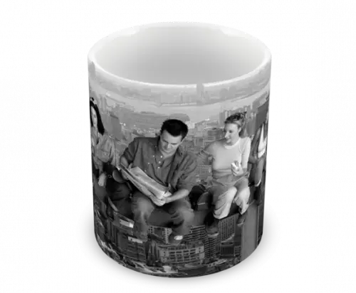 Caneca Polímero Seriado Friends Personalizada