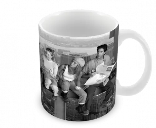 Caneca Polímero Seriado Friends Personalizada