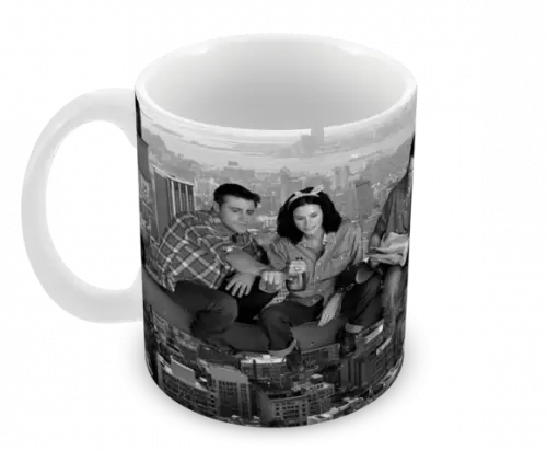 Caneca Polímero Seriado Friends Personalizada