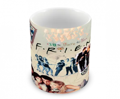 Caneca Polímero Seriado Friends Personalizada
