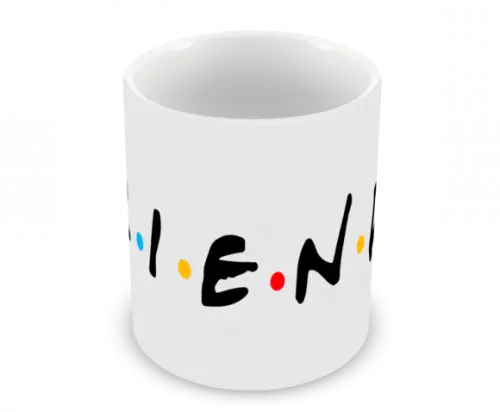 Caneca Polímero Seriado Friends Personalizada