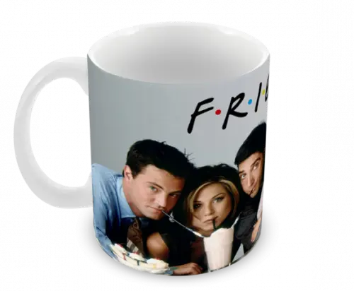 Caneca Polímero Seriado Friends Personalizada