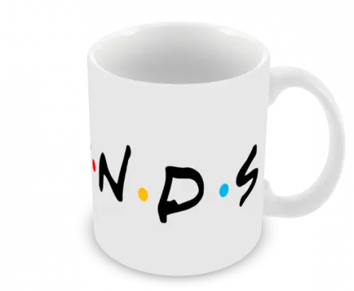 Caneca Polímero Seriado Friends Personalizada