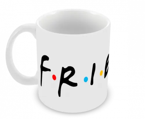 Caneca Polímero Seriado Friends Personalizada