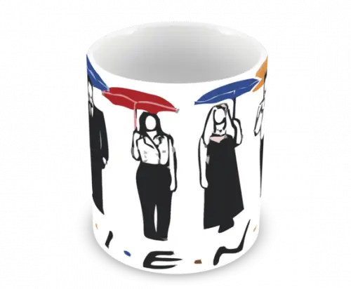 Caneca Polímero Seriado Friends Personalizada
