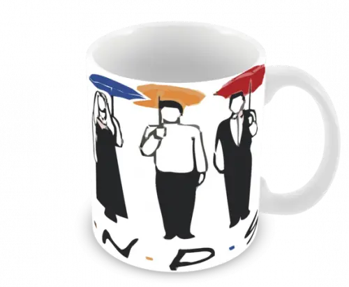 Caneca Polímero Seriado Friends Personalizada