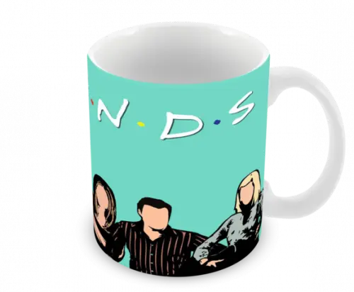 Caneca Polímero Seriado Friends Personalizada