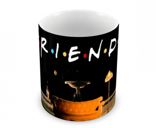 Caneca Polímero Seriado Friends Personalizada