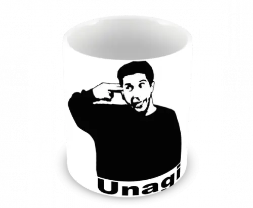 Caneca Polímero Seriado Friends Ross Unagi Personalizada