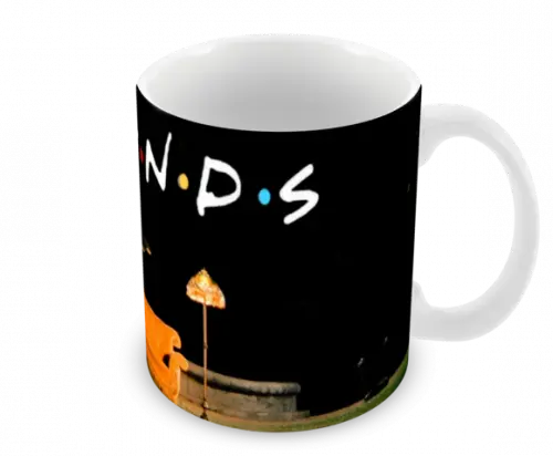 Caneca Polímero Seriado Friends Personalizada