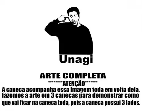 Caneca Polímero Seriado Friends Ross Unagi Personalizada