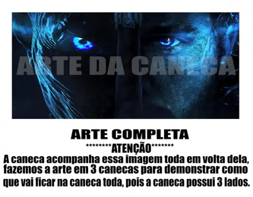 Caneca Polímero Seriado Game Of Thrones Personalizada