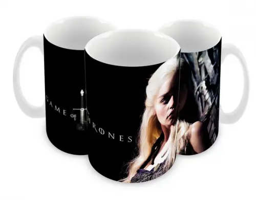 Caneca Polímero Seriado Game Of Thrones Personalizada