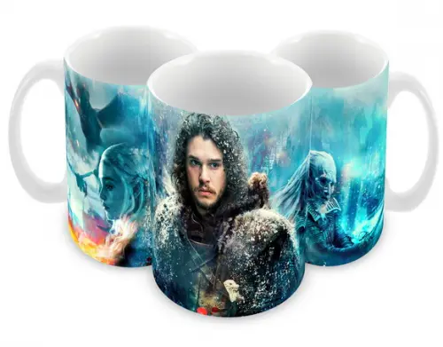 Caneca Polímero Seriado Game Of Thrones Personalizada