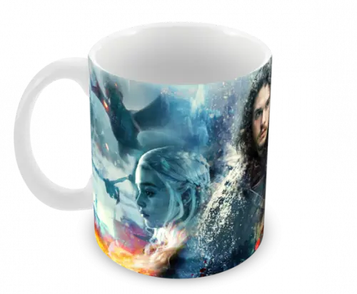 Caneca Polímero Seriado Game Of Thrones Personalizada