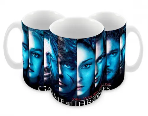 Caneca Polímero Seriado Game Of Thrones Personalizada