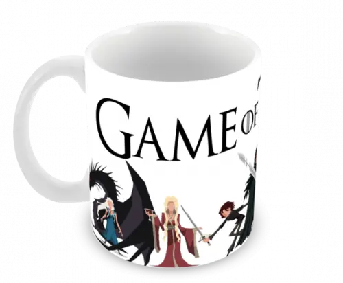 Caneca Polímero Seriado Game Of Thrones Personalizada