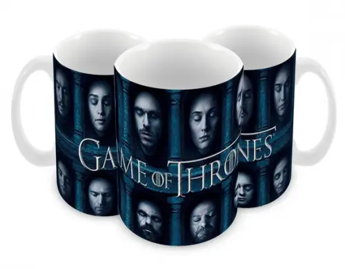 Caneca Polímero Seriado Game Of Thrones Personalizada