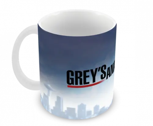 Caneca Polímero Seriado Greys Anatomy Personalizada