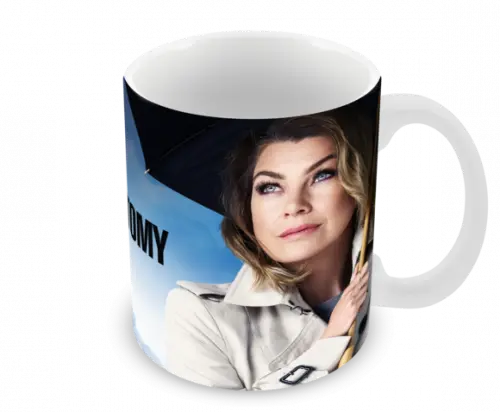 Caneca Polímero Seriado Greys Anatomy Personalizada