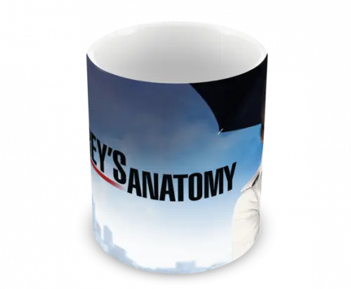 Caneca Polímero Seriado Greys Anatomy Personalizada