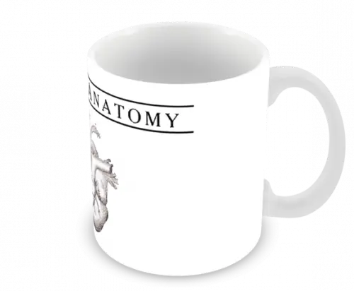 Caneca Polímero Seriado Greys Anatomy Personalizada