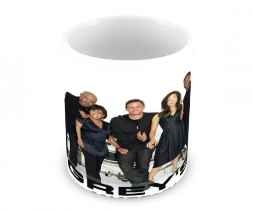 Caneca Polímero Seriado Greys Anatomy Personalizada
