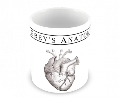 Caneca Polímero Seriado Greys Anatomy Personalizada