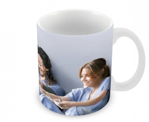 Caneca Polímero Seriado Greys Anatomy Personalizada