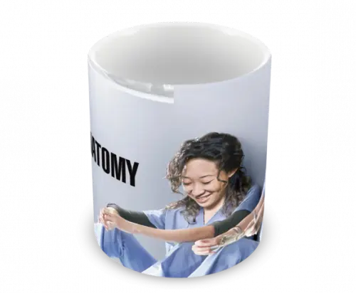 Caneca Polímero Seriado Greys Anatomy Personalizada