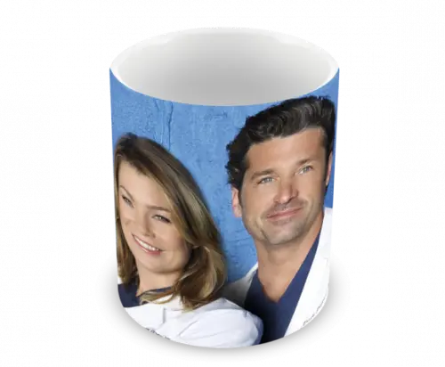 Caneca Polímero Seriado Greys Anatomy Personalizada